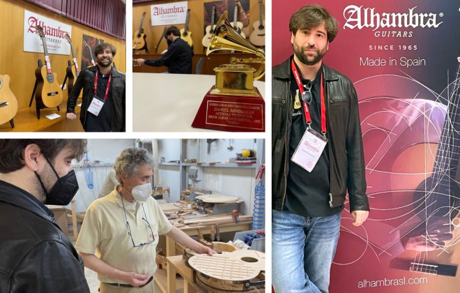 Daniel Minimalia visits Alhambra Guitars