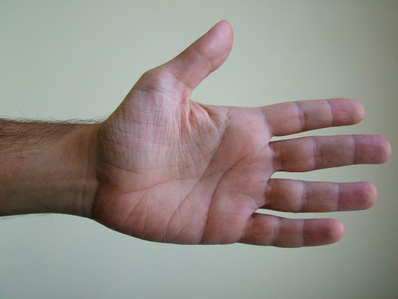 How do you stop your hands from sweating?