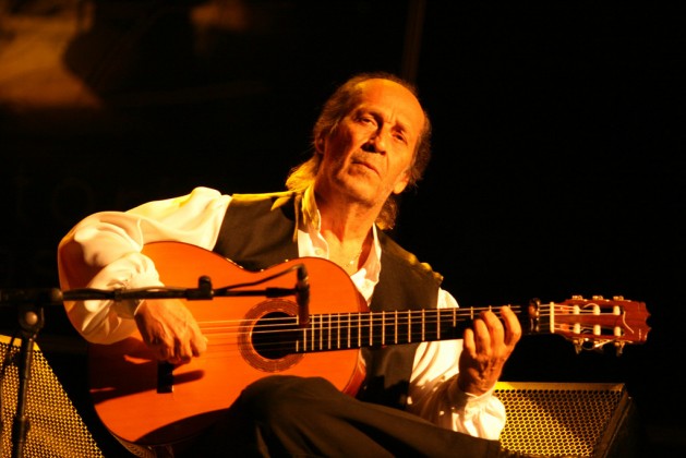 Paco de Lucía, the excitement of playing the guitar