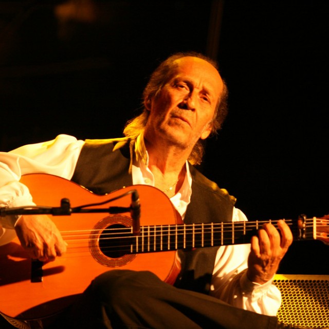 Paco de Lucía, the excitement of playing the guitar