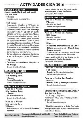 Agenda AIGC 2016