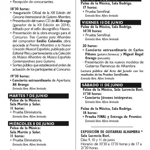 Actividades CIGA 2016