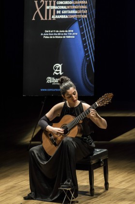 Andrea Gónzalez Caballero won Alhambra Competition