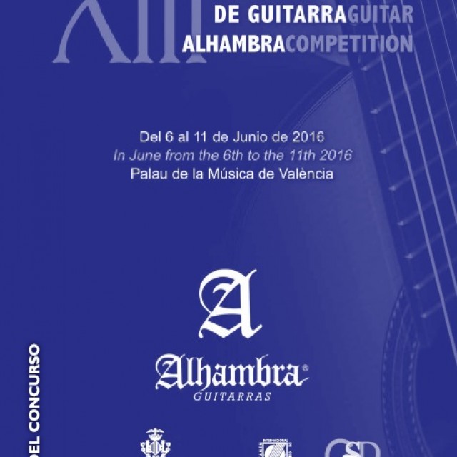 Bases del XIII Concurso Alhambra