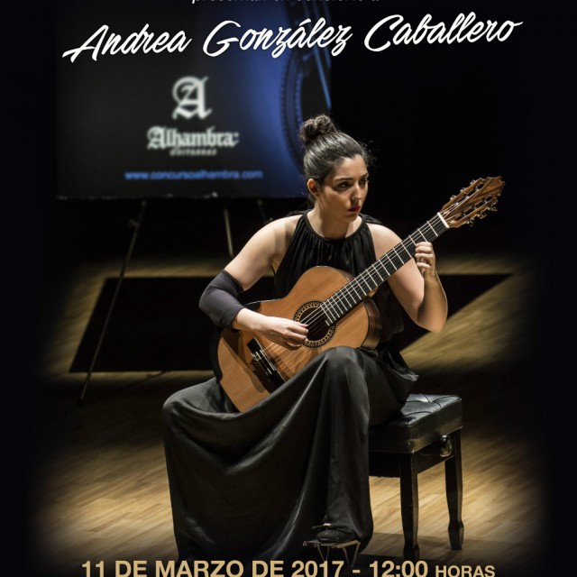 Concierto y Master class de Andrea González en Pamplona
