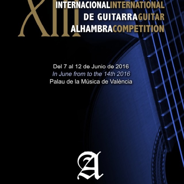 Concurso Internacional de Guitarra Alhambra 2016