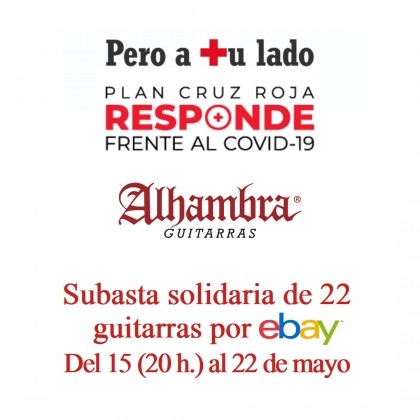 Guitarras Alhambra se suma a la acción “Cruz Roja Responde”