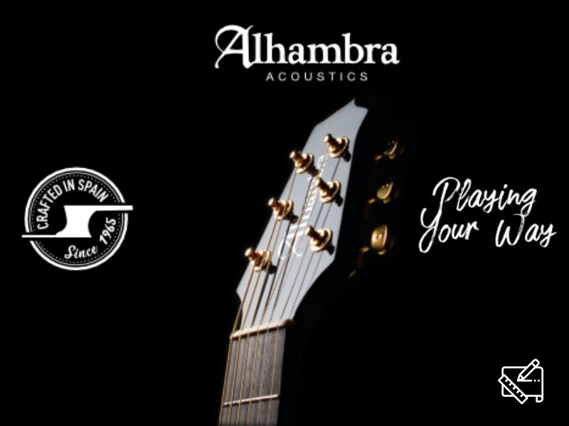Sabemos que eres muy exigente. &iquest;Te atreves a ser diferente? Entra y personaliza tu guitarra ac&uacute;stica Alhambra